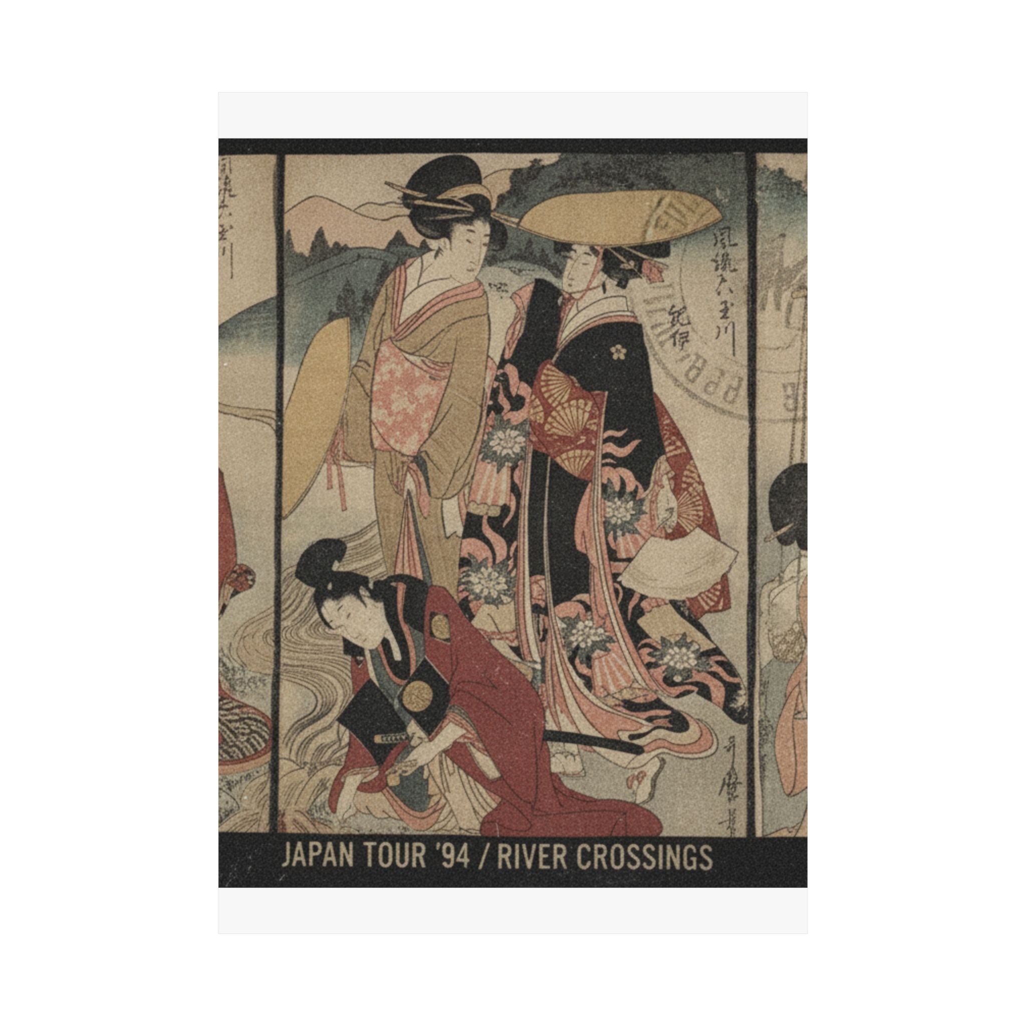 Vintage Bootleg — Women And A Man In The Country; Some Pageant(?) — Matte Poster