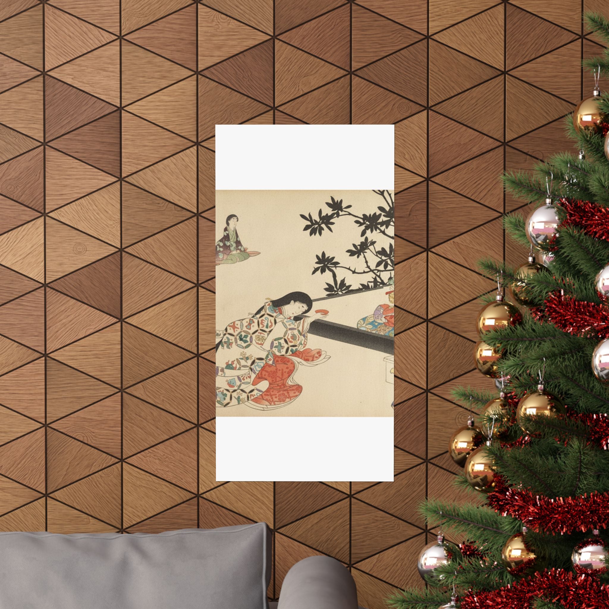 Botanical — Chiyoda Castle (Album Of Women) — Matte Poster