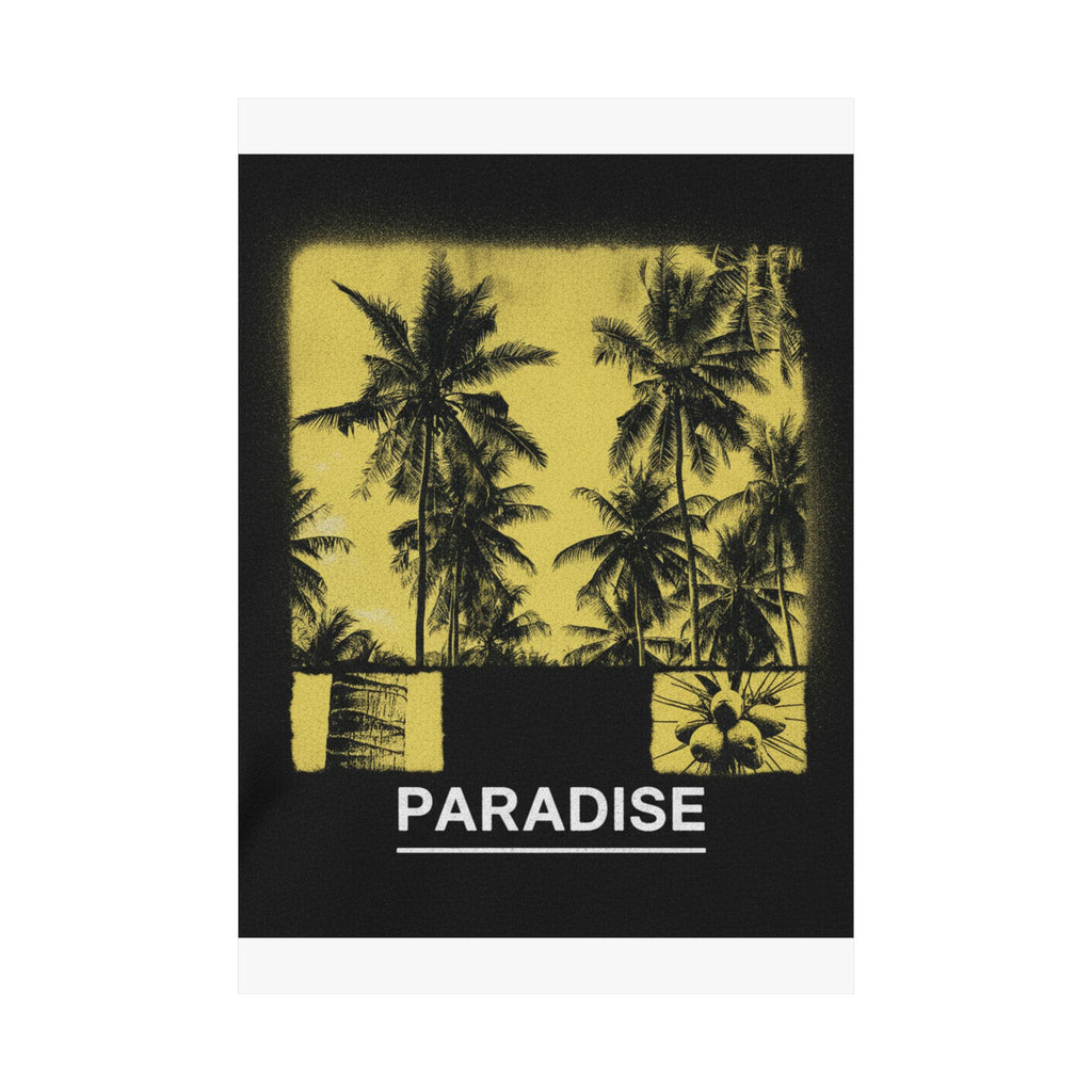 Streetwear Collage — Palms — Matte Poster