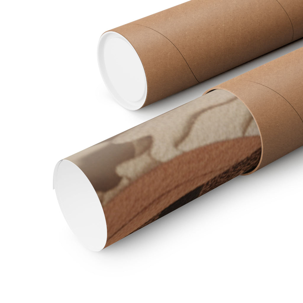 Product Marketing — Belt And Fan On A Piece Of Cloth — Matte Poster