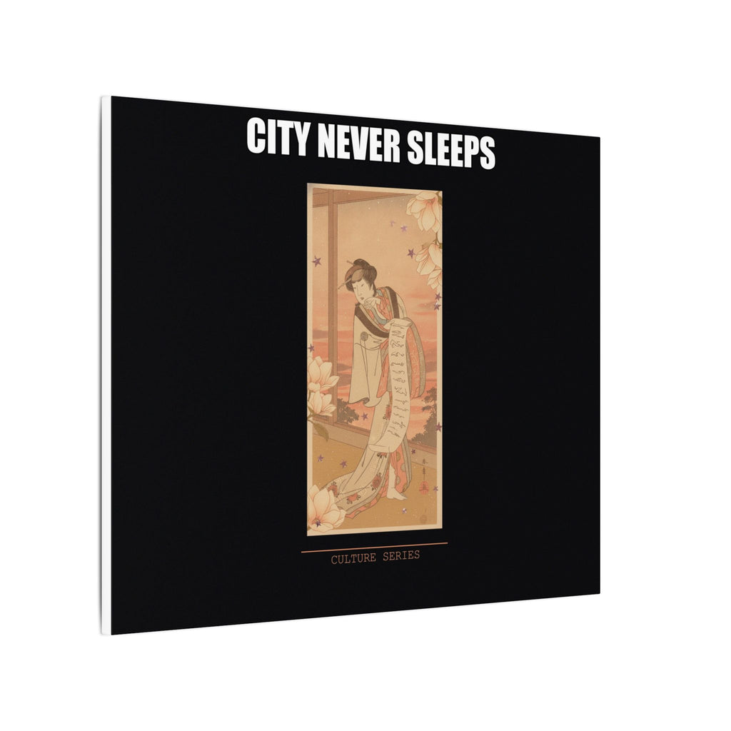 STREET CERTIFIED | The Second Yamashito Kinsaku As A Courtesan Standing In A Room — Matte Canvas