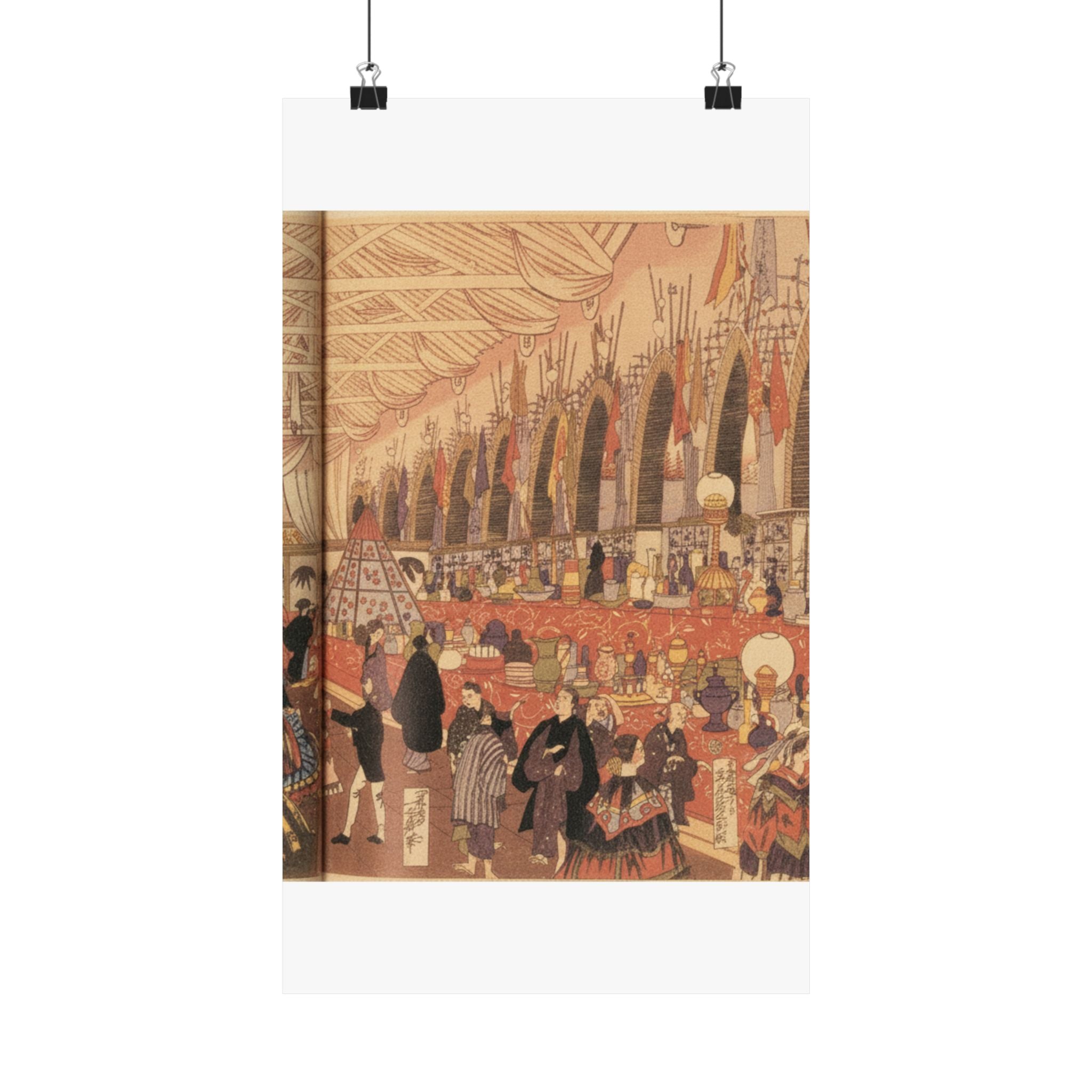 Southern Sunset — Picture Of A Prosperous English Trading Firm In Yokohama — Matte Poster