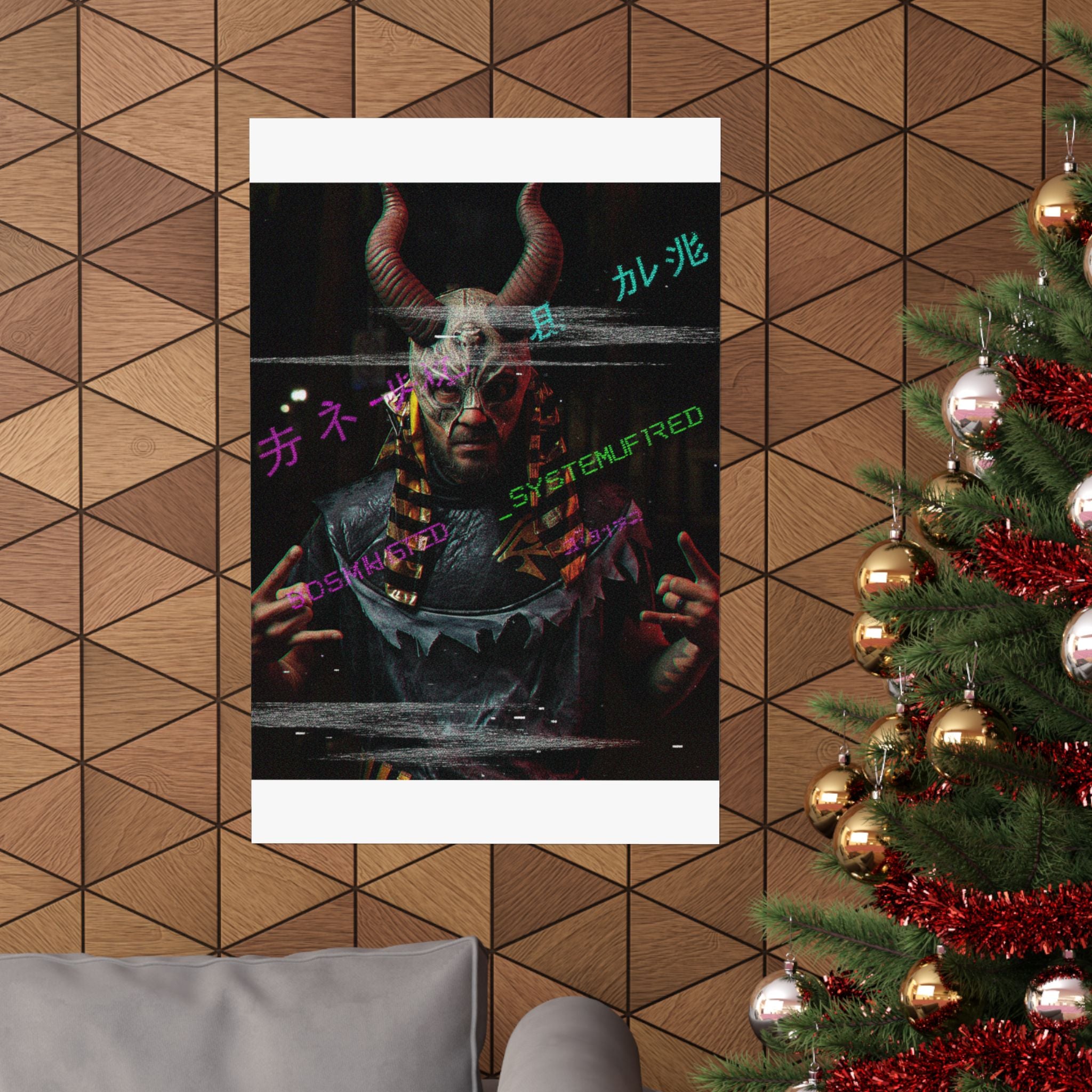 Glitch Culture — Person — Matte Poster