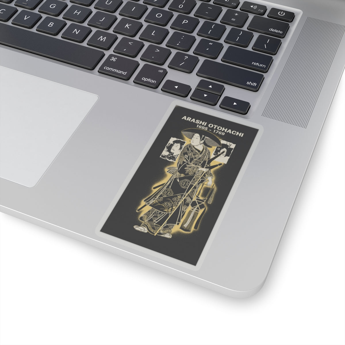 Streetwear Collage — The Actor, Arashi Otohachi, 1695–1769 In An Unidentified Role — Kiss-Cut Sticker