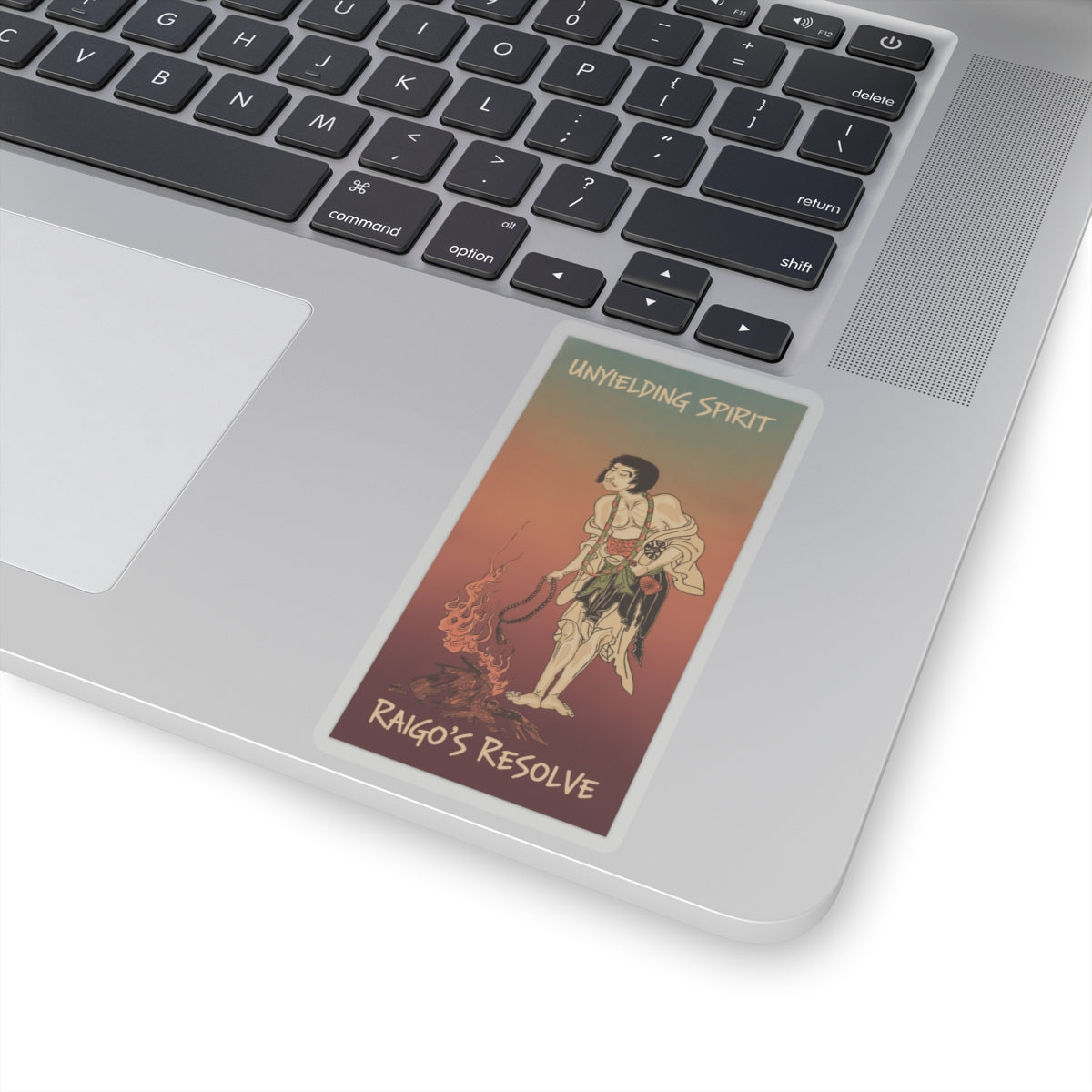 Affirmation — The First Nakamura Nakazo In The Role Of Raigo Ajari, A Buddhist Monk — Kiss-Cut Sticker