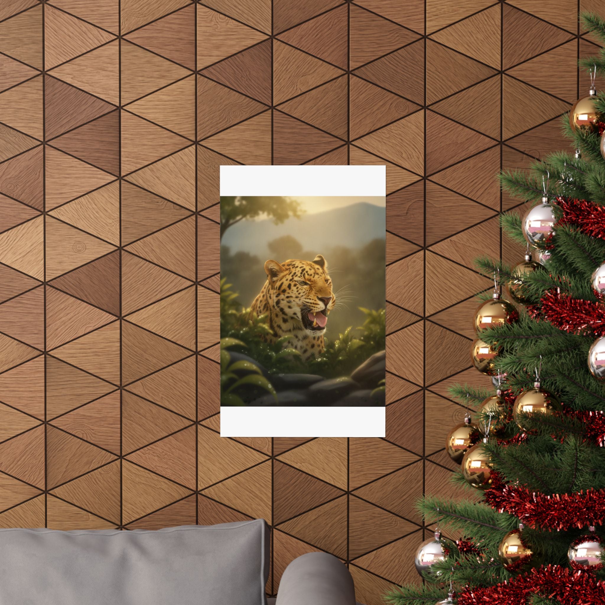 Scenic Nature — Leopard — Matte Poster