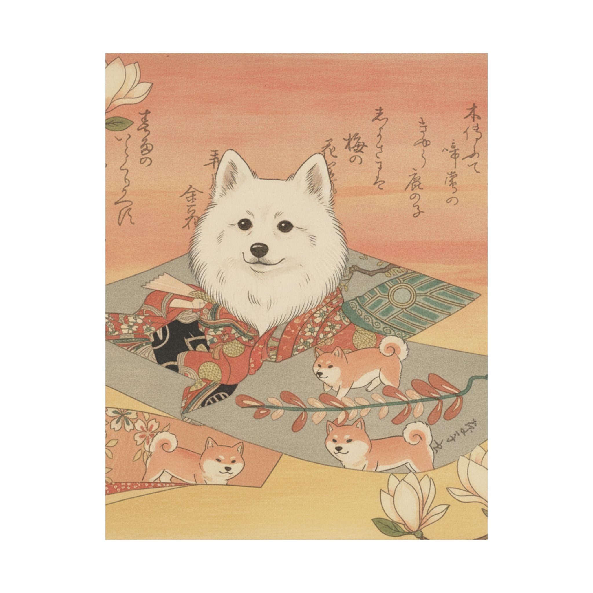Southern Sunset — Representation Of The Dance-Play "Dōjōji" — Matte Poster