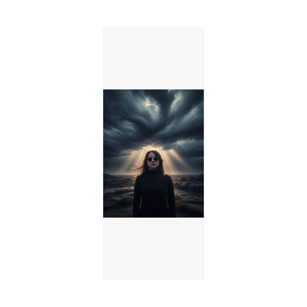 Dramatic Storm — Person — Matte Poster