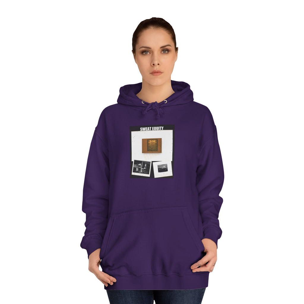 Sweat Equity Photo Collage Poster Pullover Hoodie