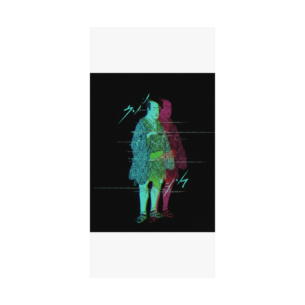 Glitch Culture — The Fourth Matsumoto Koshiro As A Man Dressed In A Short Kimono — Matte Poster