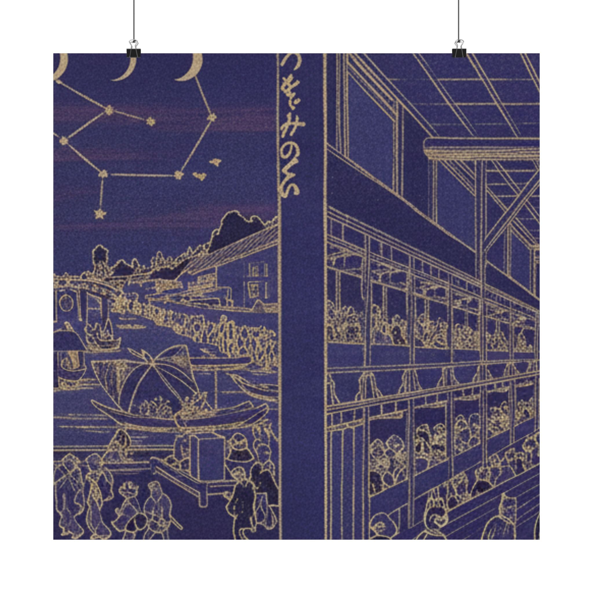 Celestial — Cooling At Nakazu/ Kabuki Theater — Matte Poster