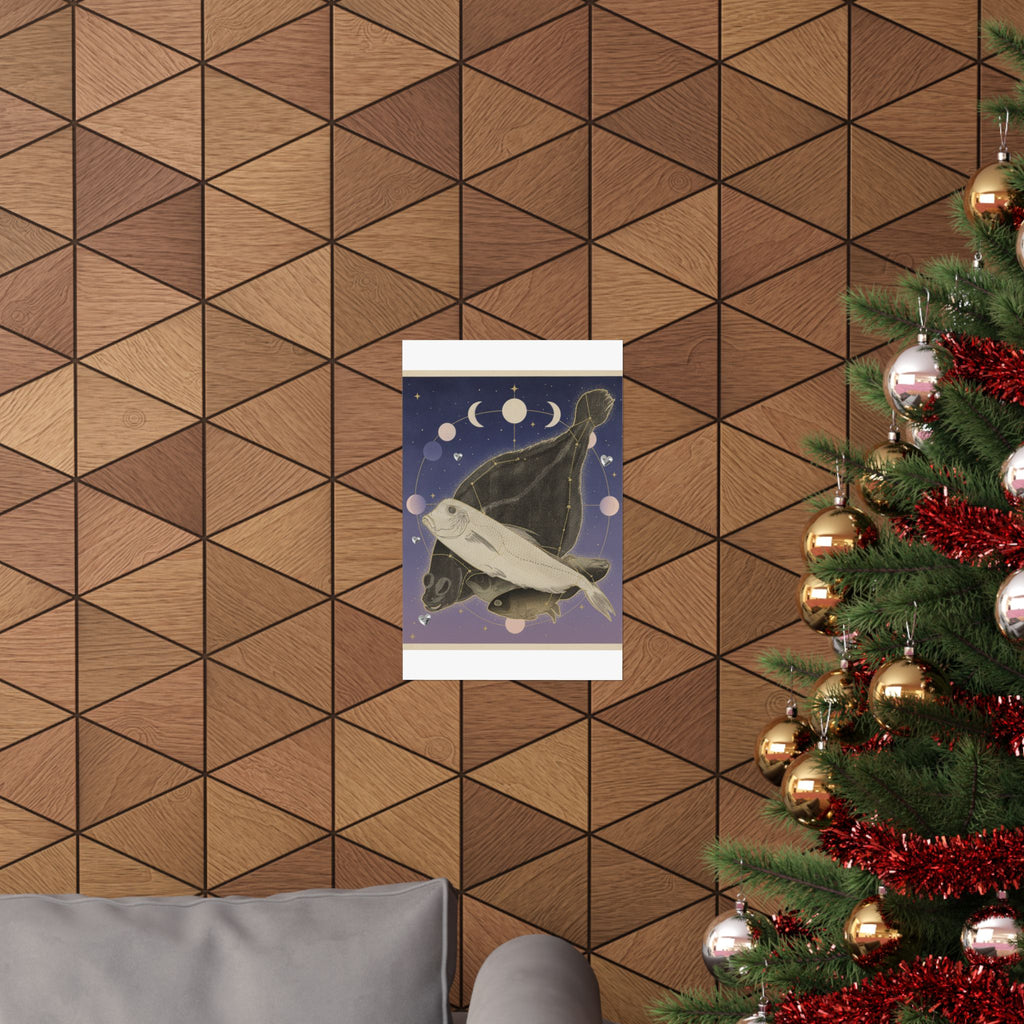 Celestial — Flounder And Other Fishes — Matte Poster