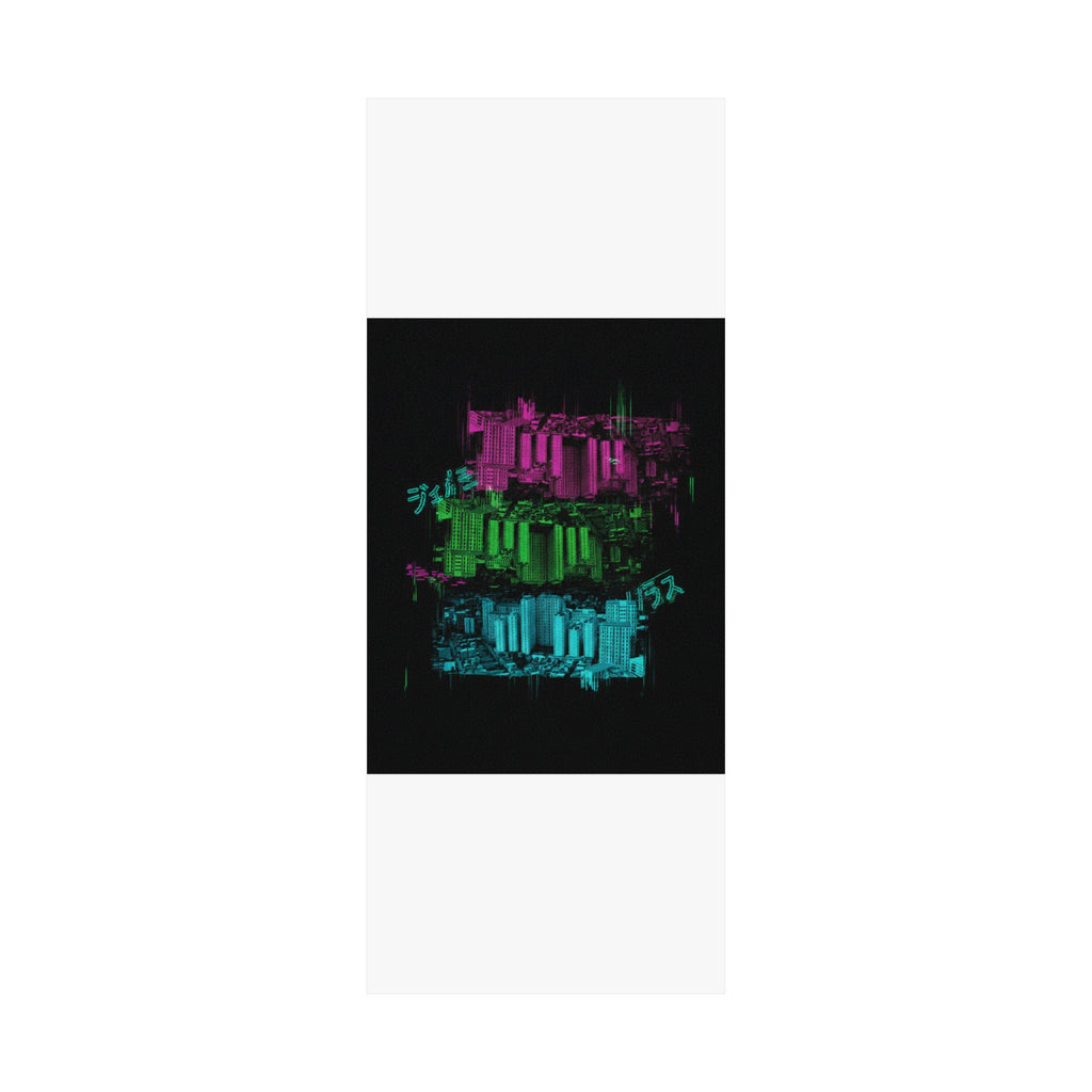 Glitch Culture — Cityscape — Matte Poster