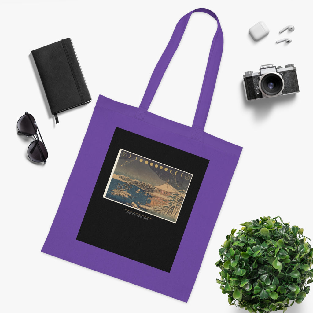 Minimalist Canvas Tote Bag For Everyday Carry