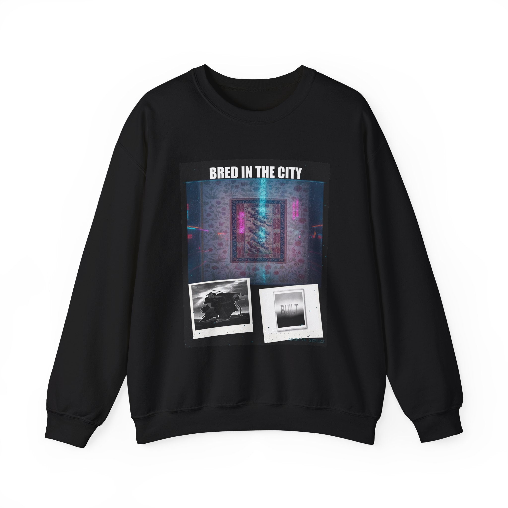 CITY NEVER SLEEPS crewneck sweatshirt — product view 2