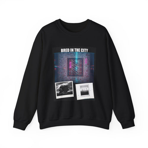 CITY NEVER SLEEPS crewneck sweatshirt — product view 2