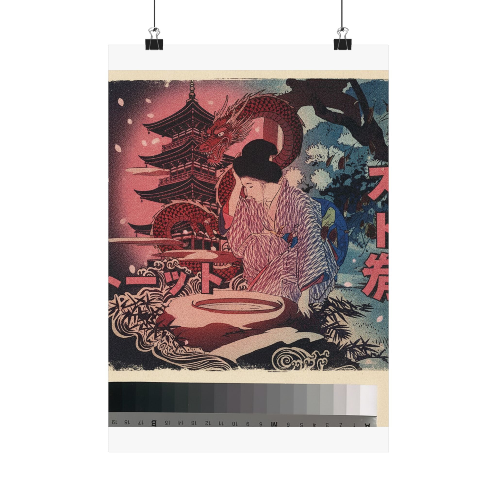 Japanese Street art print — product view 18
