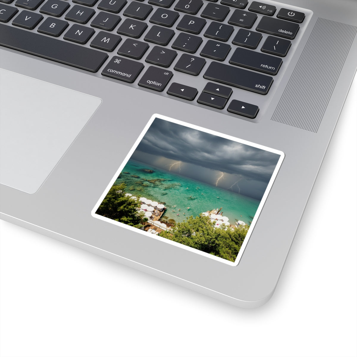 Dramatic Storm kiss-cut sticker — product view 15