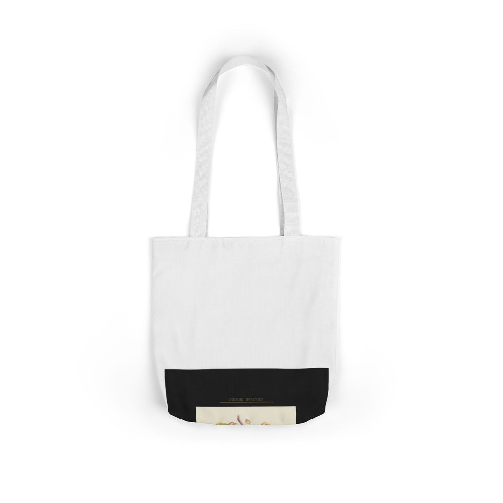 UNTAMED Vintage Botanical Blossom Canvas Tote Bag