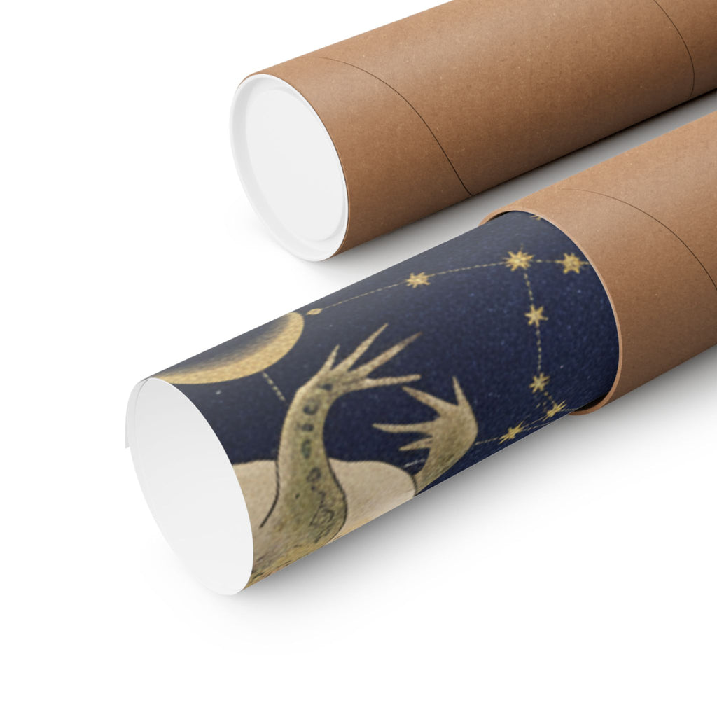 Celestial — Frog (Kaeru); Gold Beetle (Kogane Mushi), From The Picture Book Of Crawling Crea — Matte Poster