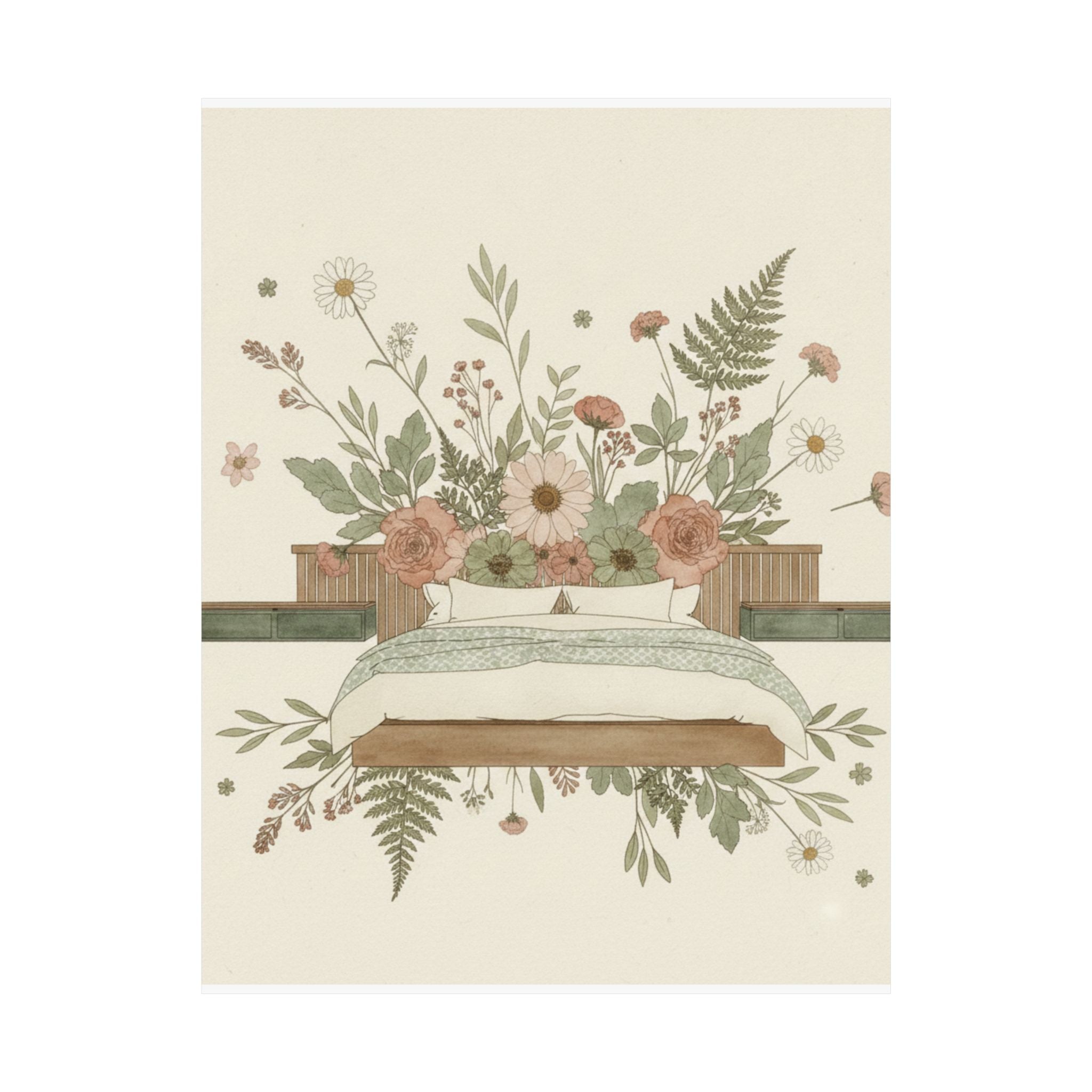 Botanical — Bedroom — Matte Poster