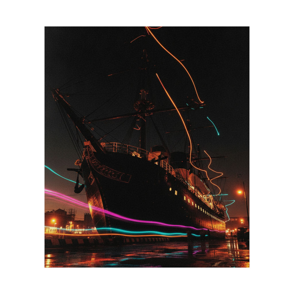 Fast Furious — Yokohama Trade: Picture Of Westerners Shipping Cargo — Matte Poster