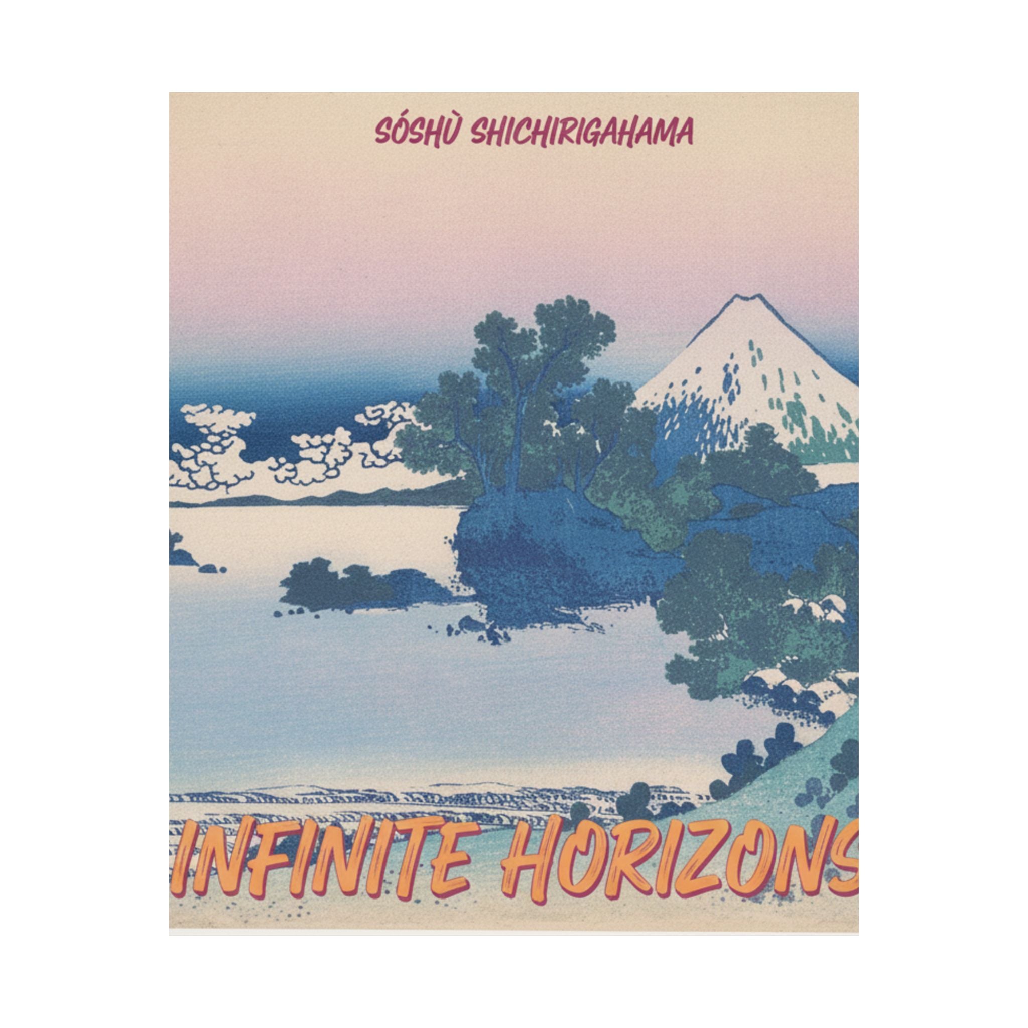 Affirmation — Shichirigahama In Sagami Province (Sōshū Shichirigahama), From The Series Thirty — Matte Poster