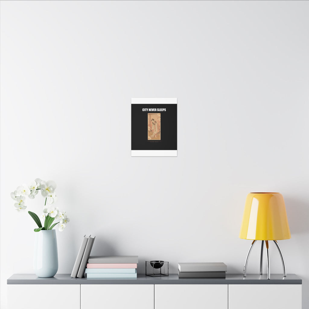 STREET CERTIFIED | The Second Yamashito Kinsaku As A Courtesan Standing In A Room — Matte Canvas