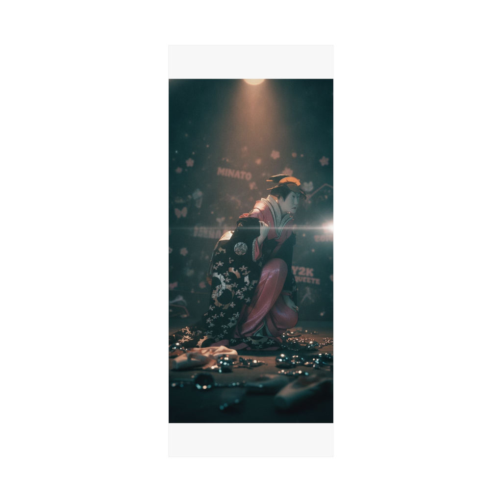 Cinematic — Actor Nakamura Kumetaro Ii As Minato, The Wife Of Yura Hyogonosuke — Matte Poster