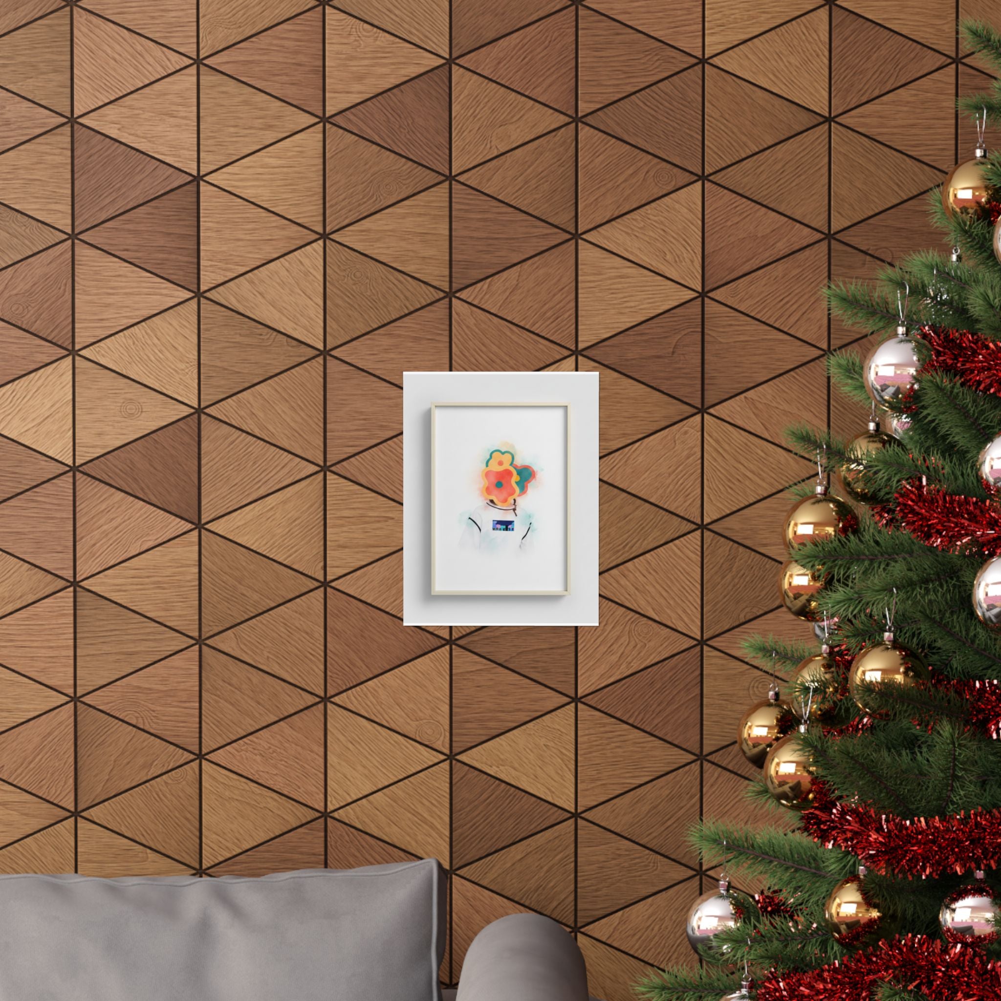 Watercolor — Flower — Matte Poster