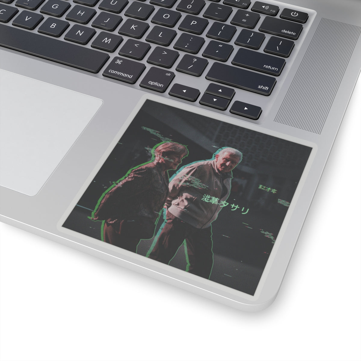 Glitch Culture — Person — Kiss-Cut Sticker