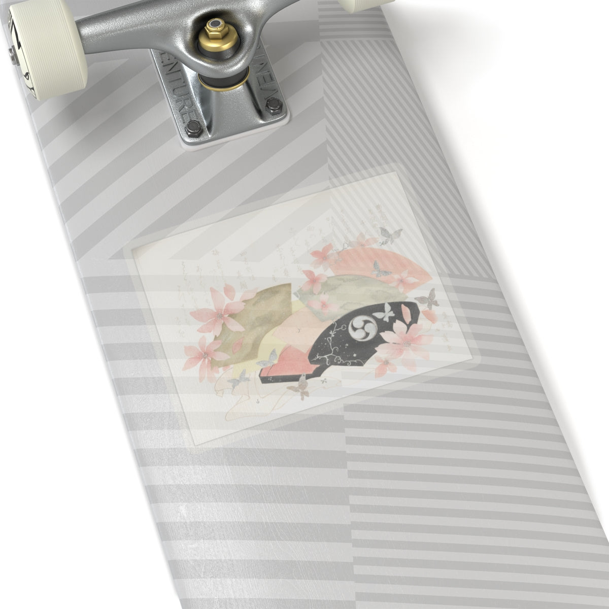 Watercolor — Fan-Box With Fans — Kiss-Cut Sticker