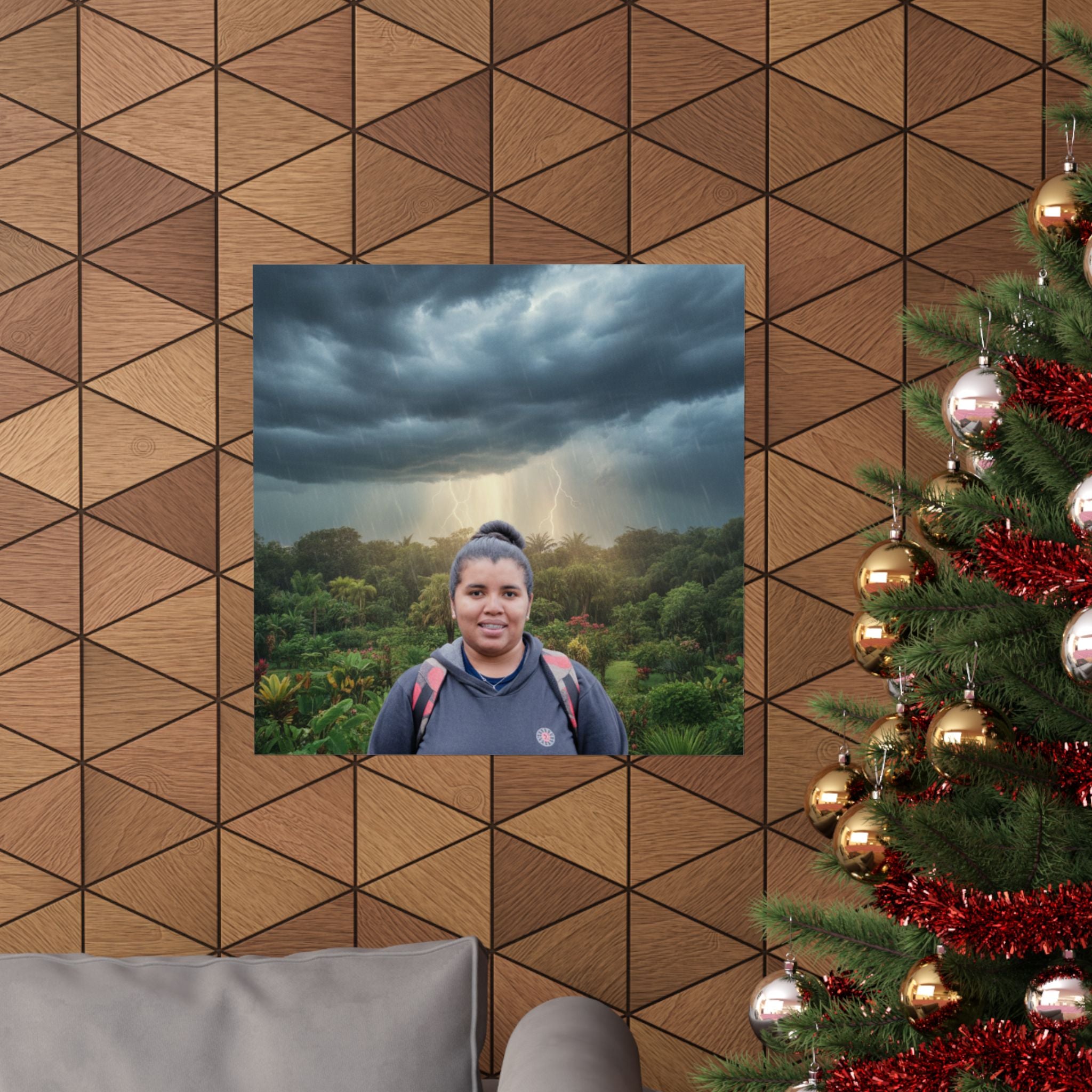 Dramatic Storm — Person — Matte Poster — Poster 2