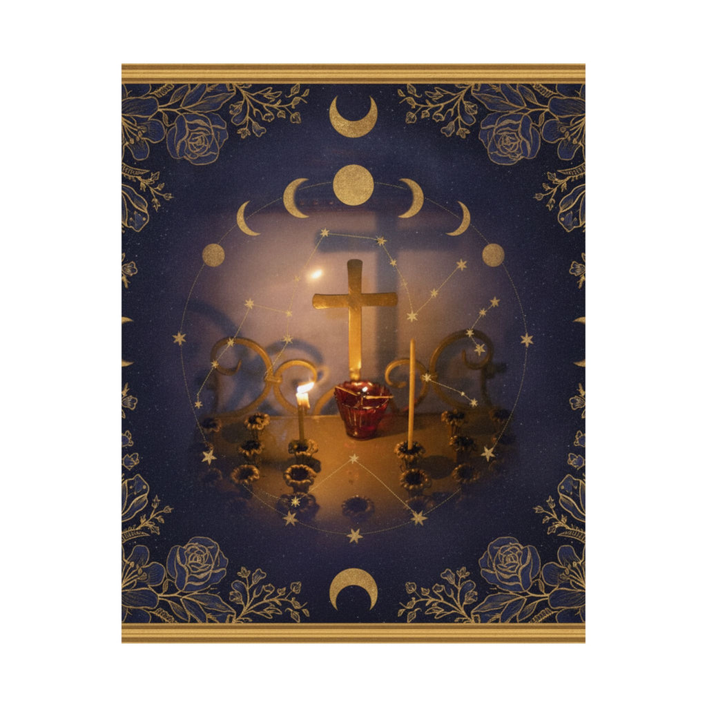 Celestial — Candle — Matte Poster