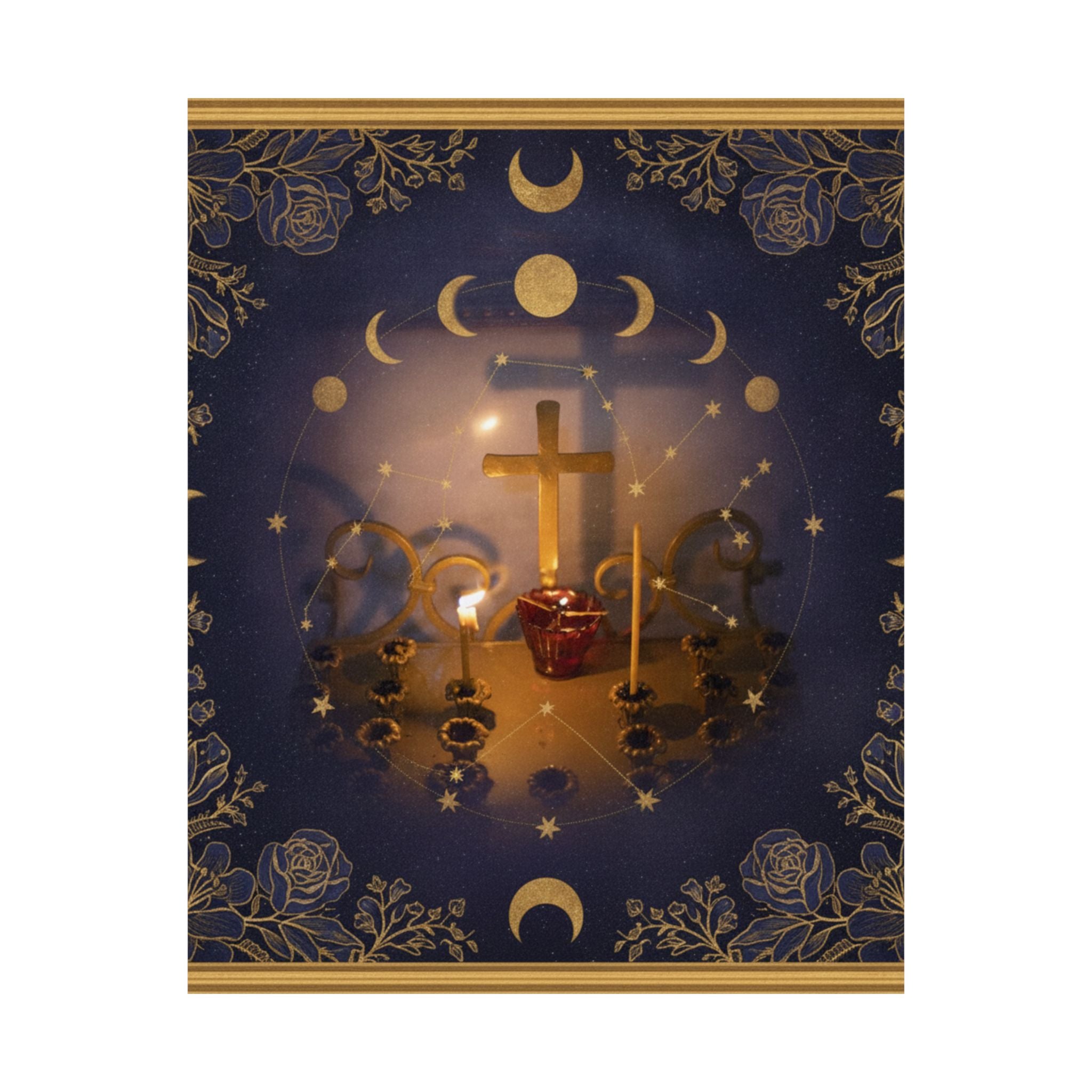 Celestial — Candle — Matte Poster