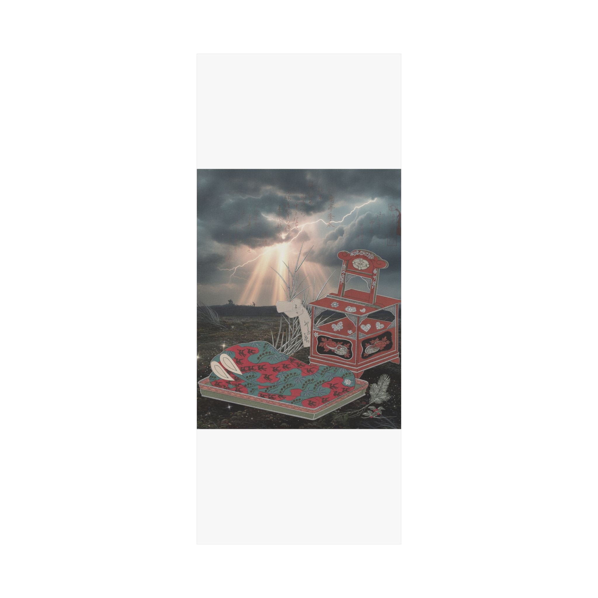 Dramatic Storm — Cabinet For The Toilet And Bed-Clothes — Matte Poster