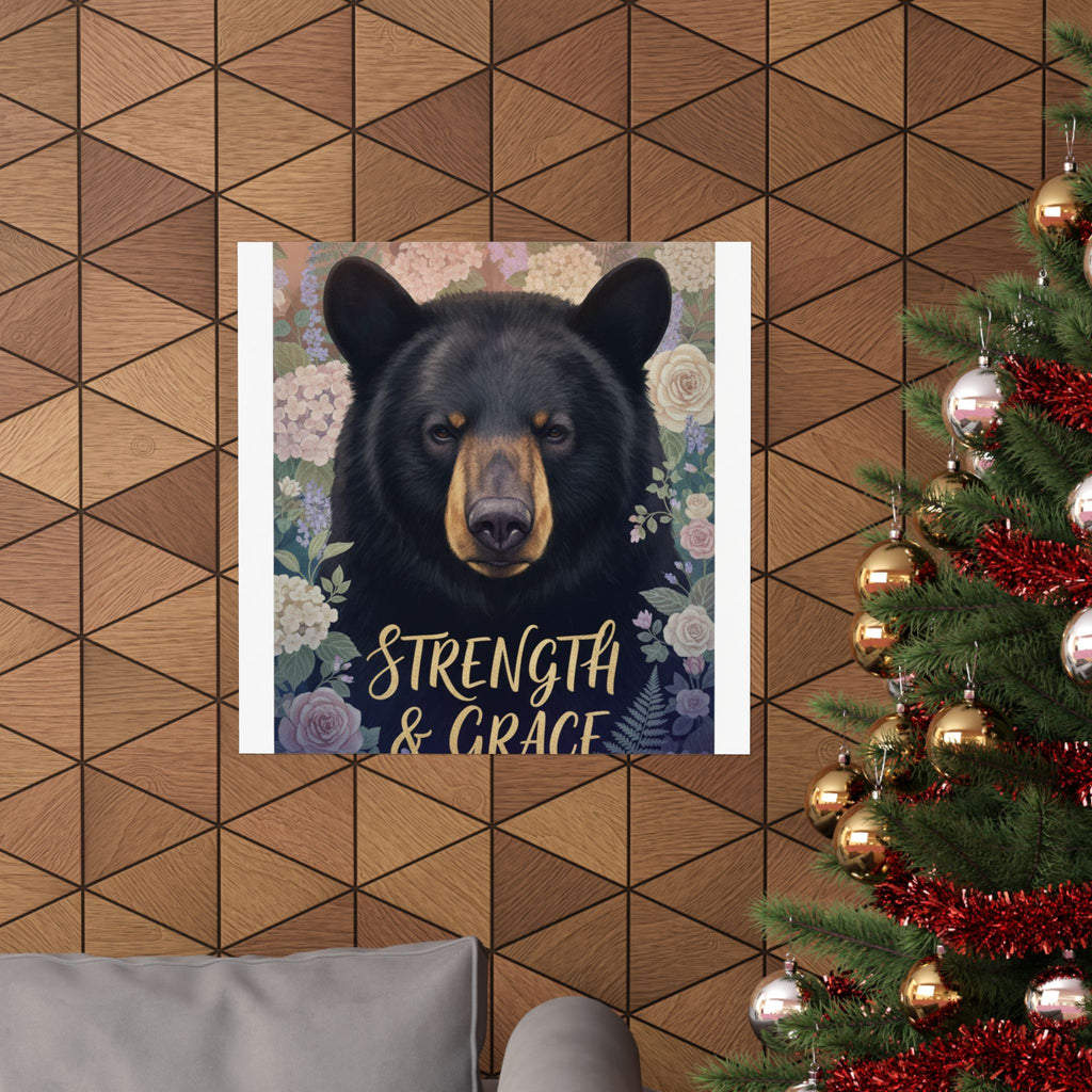 Affirmation — Bear — Matte Poster