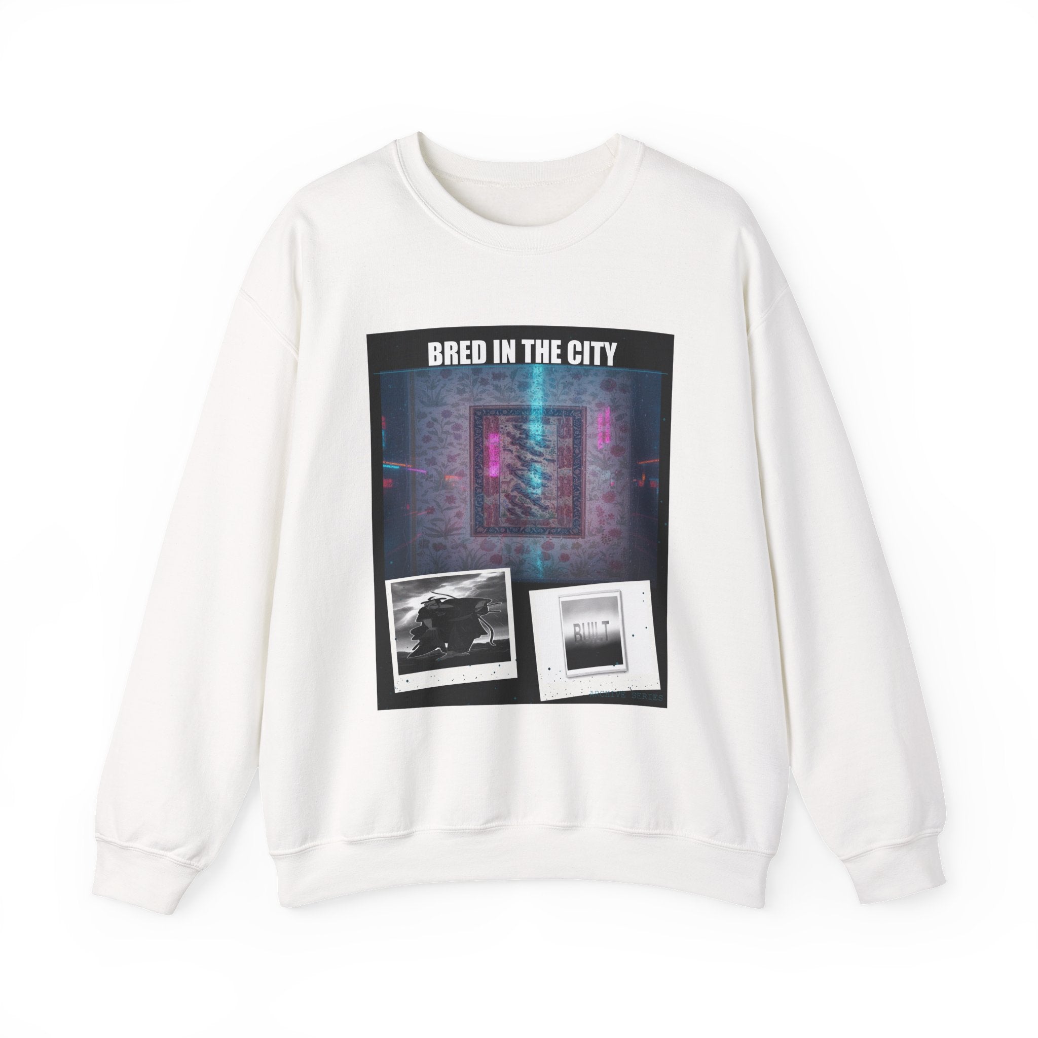 CITY NEVER SLEEPS crewneck sweatshirt by Zukkay