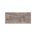 Japanese Street — Courtesans Promenading On The Nakanochō In Yoshiwara — Kiss-Cut Sticker