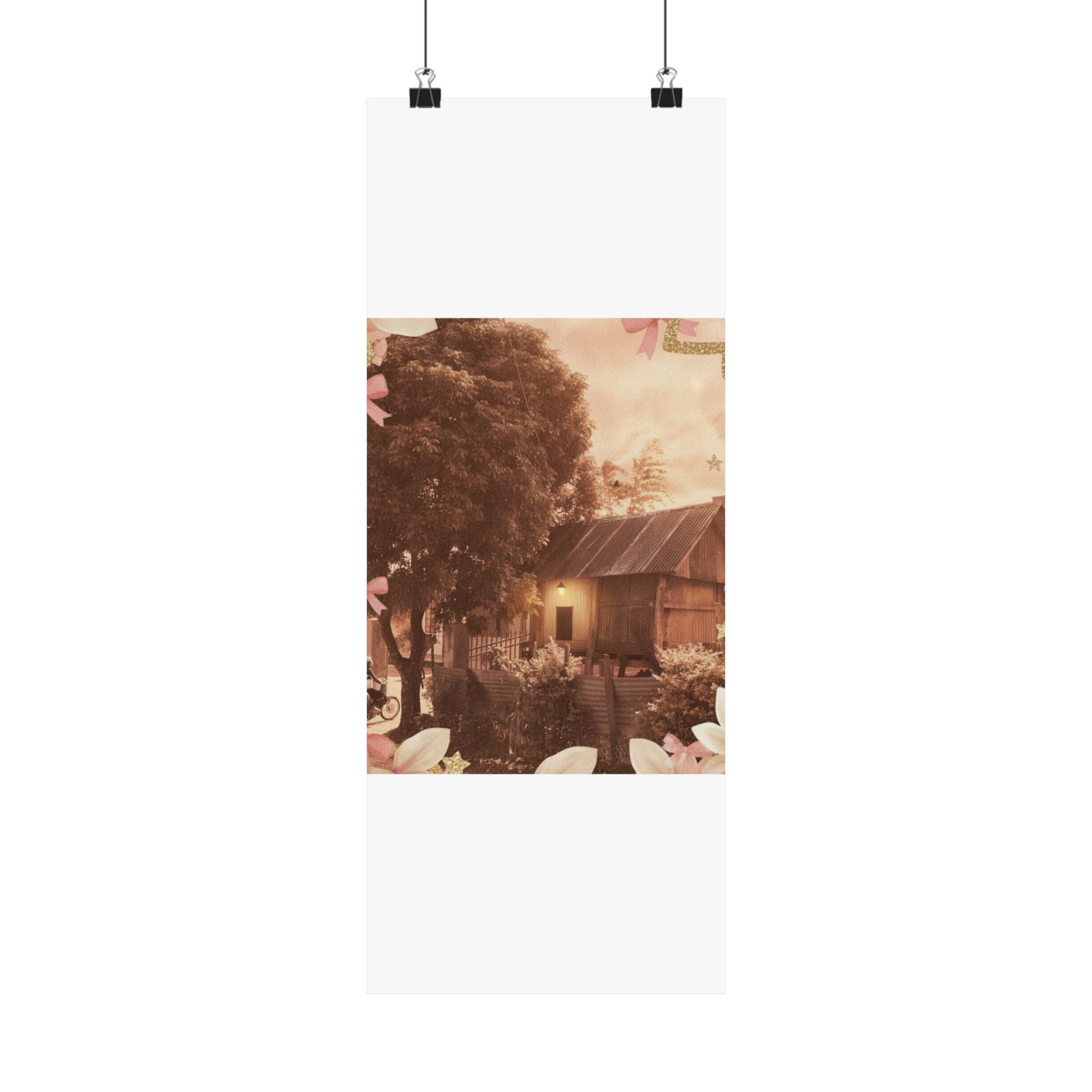 Southern Sunset — House — Matte Poster