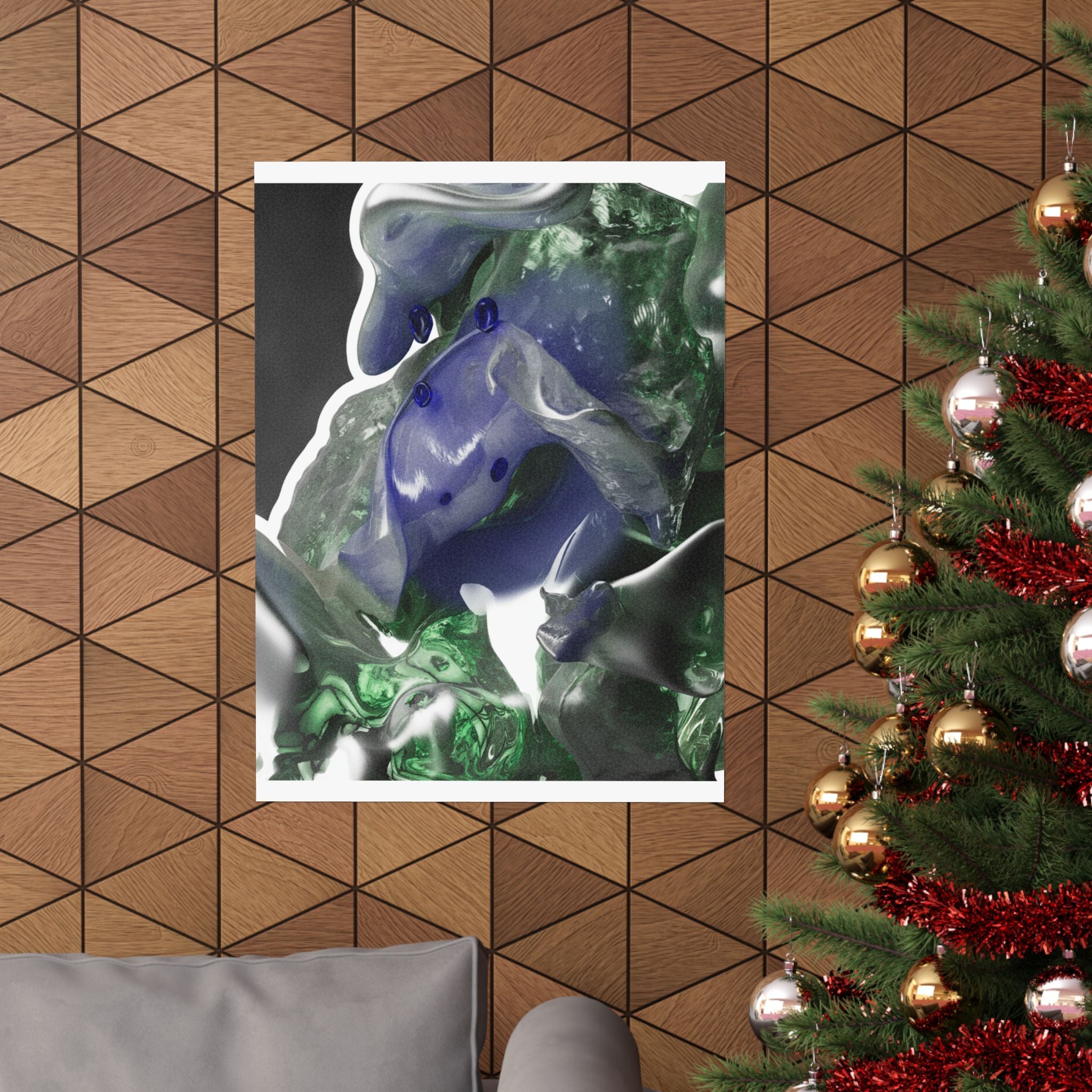 Watercolor — Abstract — Matte Poster