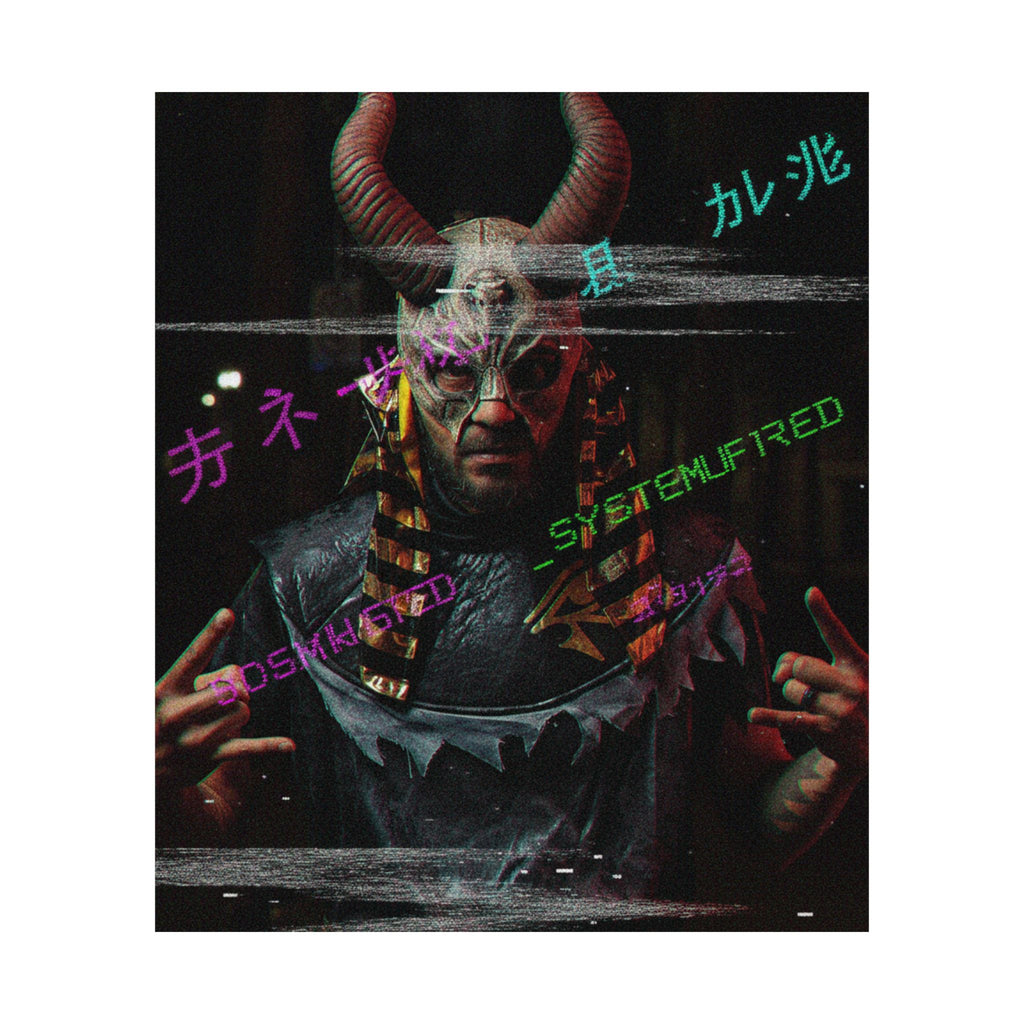 Glitch Culture — Person — Matte Poster