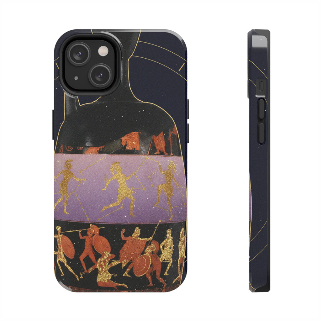 Ancient Greek Red-Figure Warriors Tough Phone Case