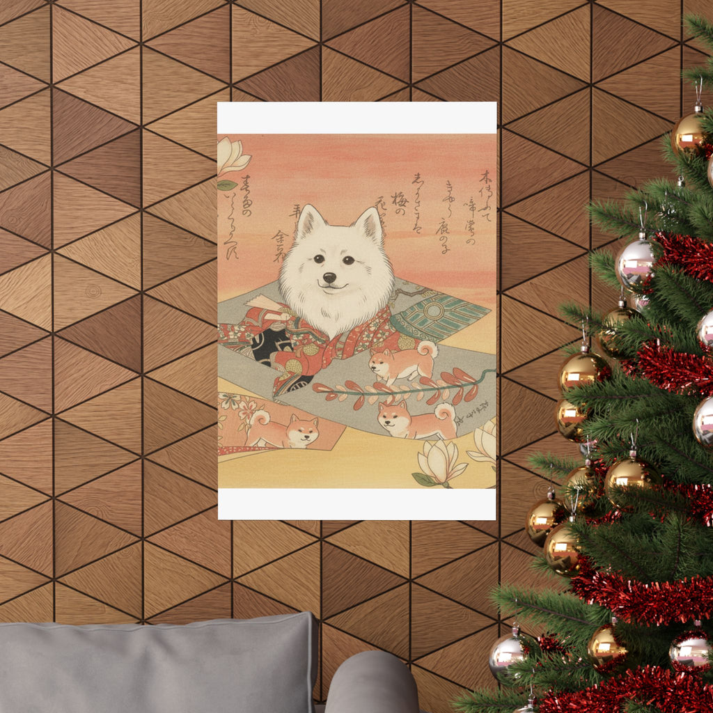 Southern Sunset — Representation Of The Dance-Play "Dōjōji" — Matte Poster