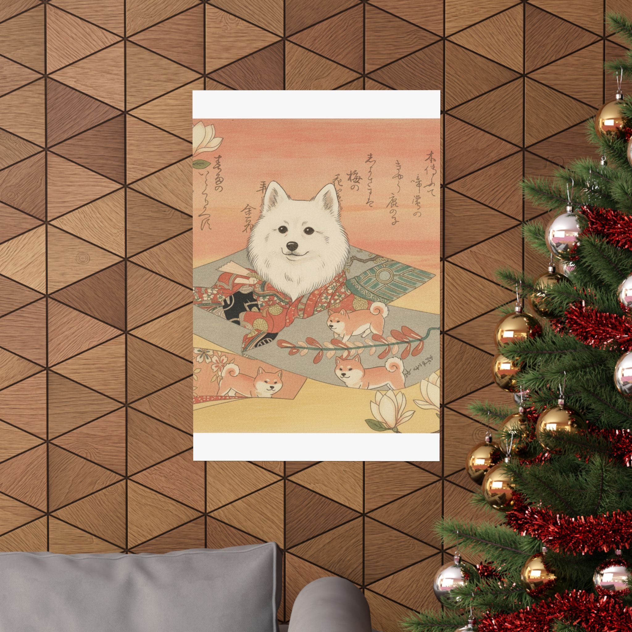Southern Sunset — Representation Of The Dance-Play "Dōjōji" — Matte Poster