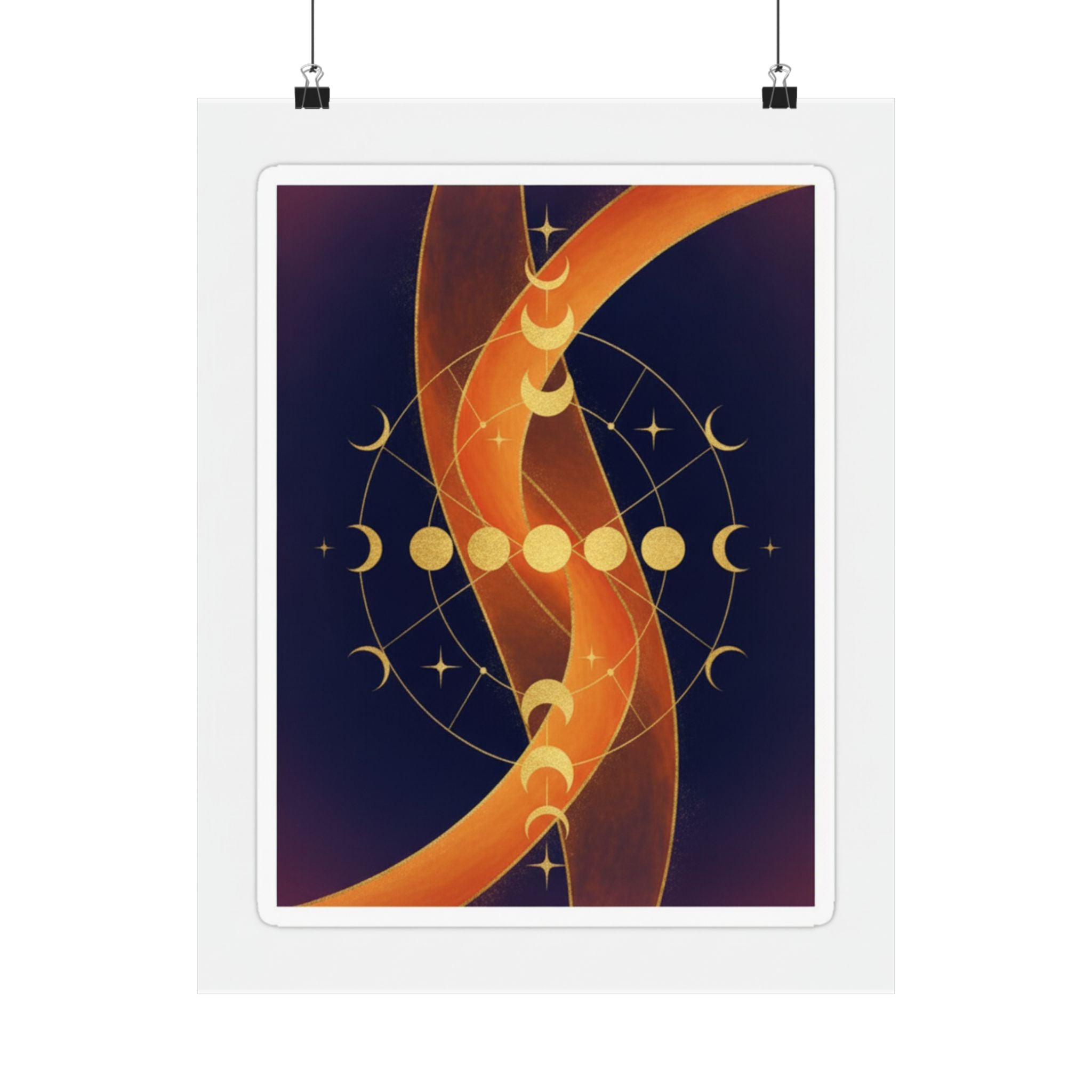 Celestial — Abstract — Matte Poster