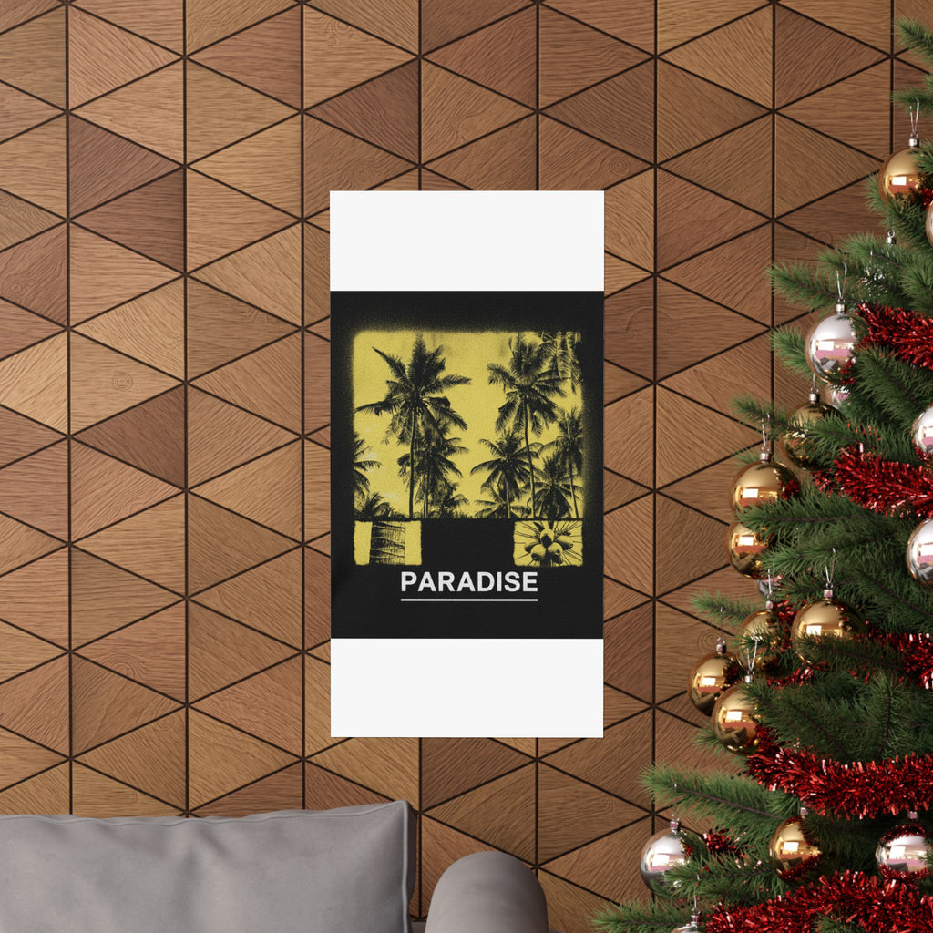Streetwear Collage — Palms — Matte Poster