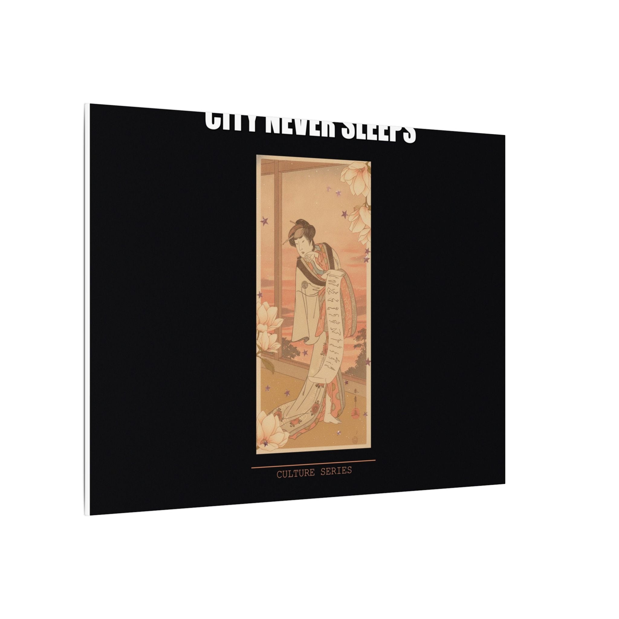 STREET CERTIFIED | The Second Yamashito Kinsaku As A Courtesan Standing In A Room — Matte Canvas