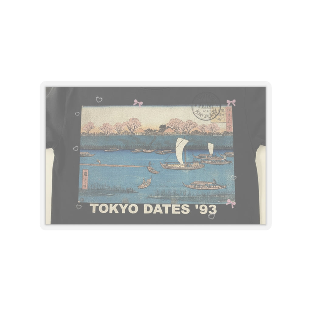 Vintage Bootleg — Sumidagawa Mimeguri Hana Zakari No Kei — Kiss-Cut Sticker