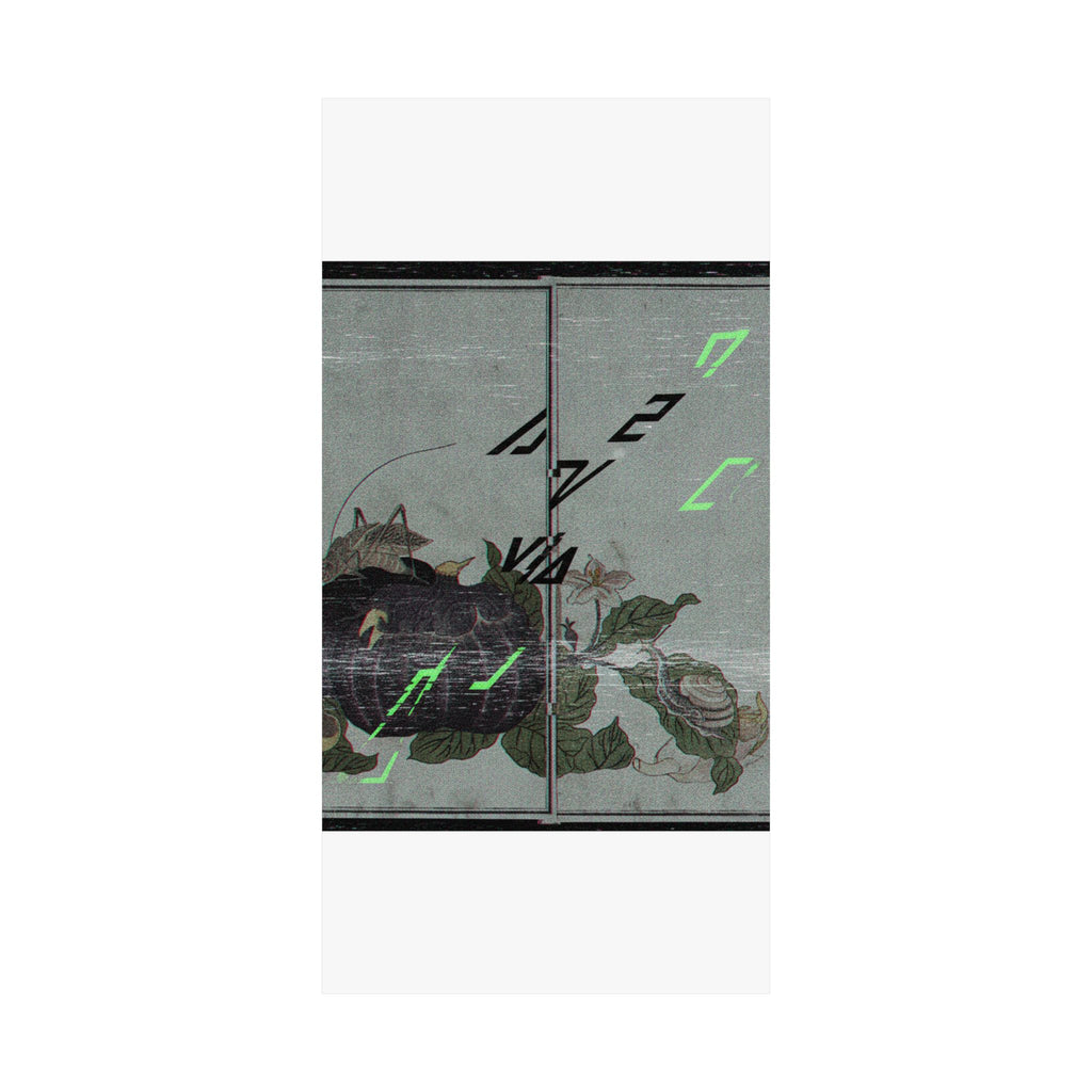 Glitch Culture — Land Snail (Katatsumuri); Giant Katydid (Kutsuwamushi), From The Picture Book Of — Matte Poster